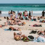 Playa en Sidney, Australia. Presupuesto para viajar a Australia.